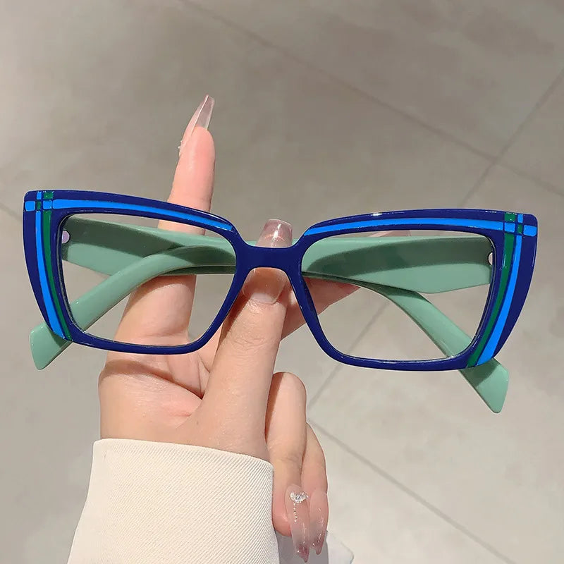 Glasses: Blue/Aqua/Green